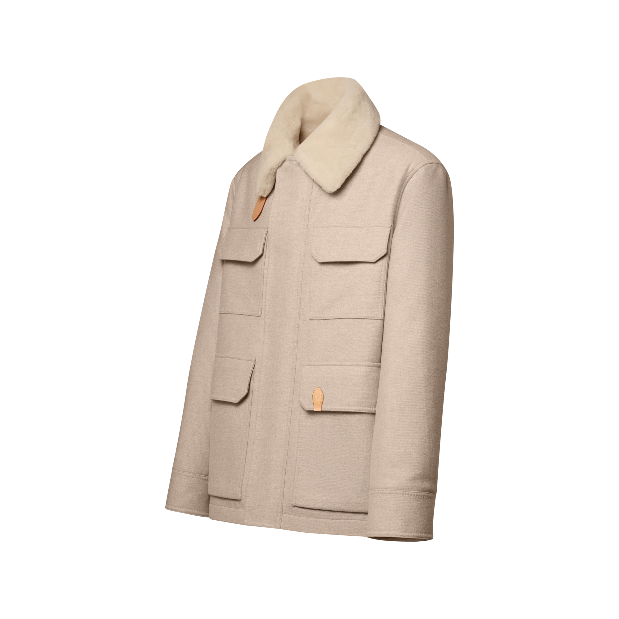 Wintry Wool Cashmere Field Parka - Ready-to-Wear | LOUIS VUITTON